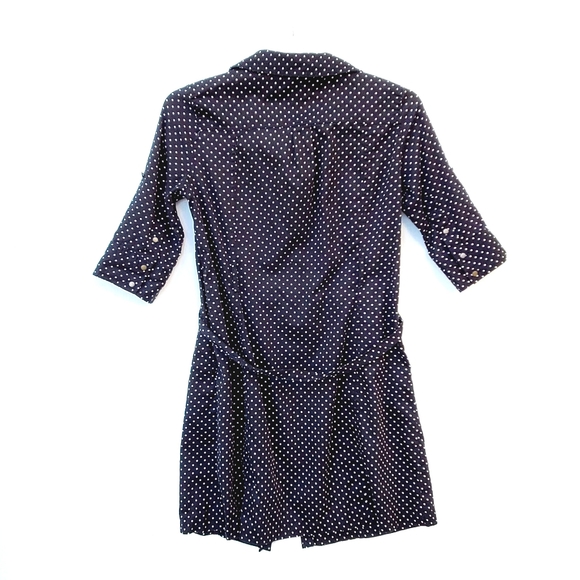 💓SOLD💓 MERONA Polka Dot Shirt Dress Shirtdress - Picture 13 of 13